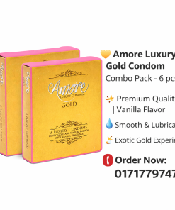 Amore – Luxury Condom Gold | Combo Pack