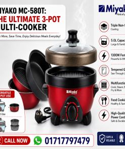Miyako 5.0L 3 Pot Multi