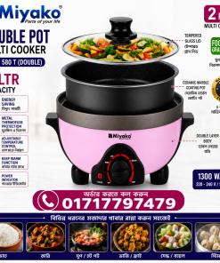 Miyako MC-580T Double Pot Multi Cooker 5L